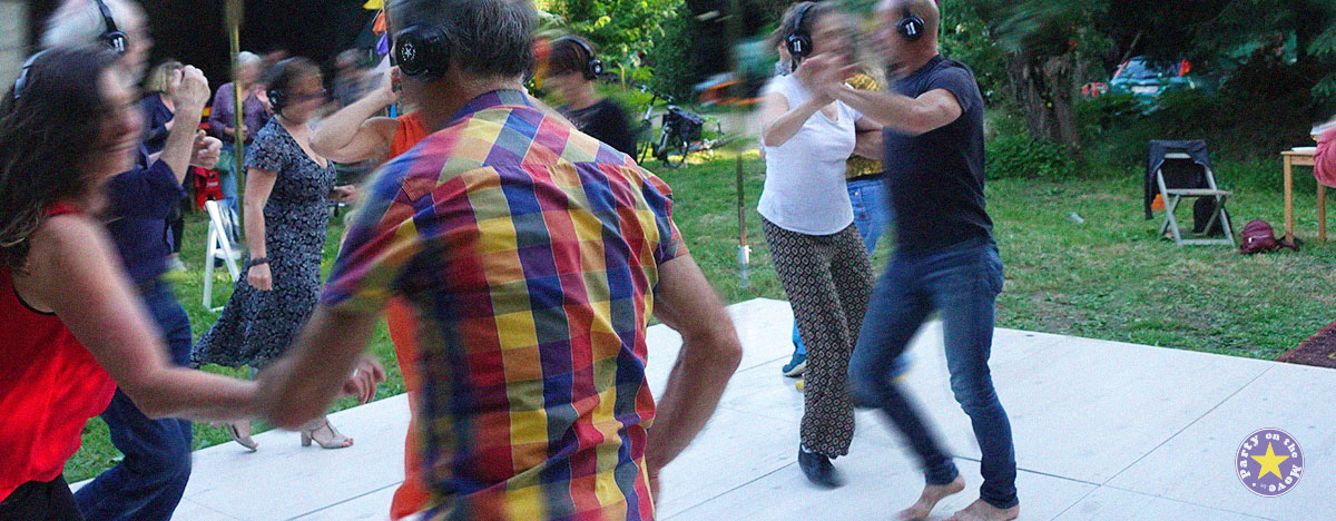 Silent Disco tuinfeest