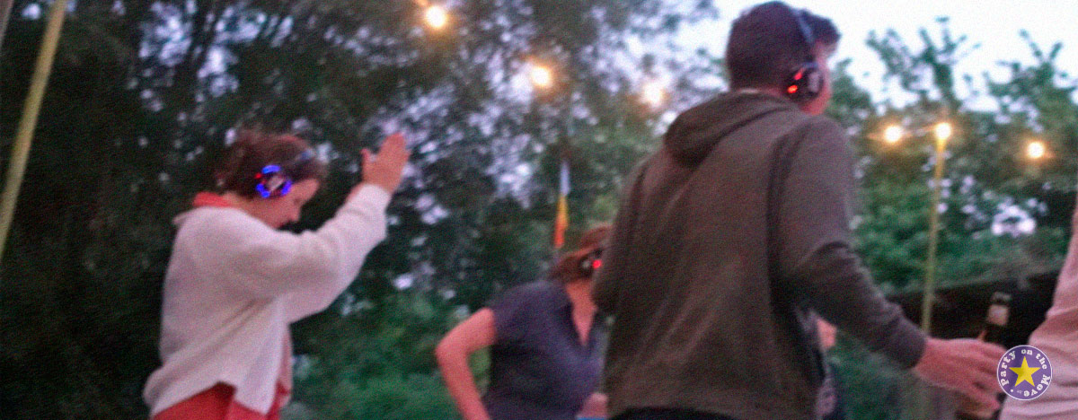 Silent Disco tuinfeest
