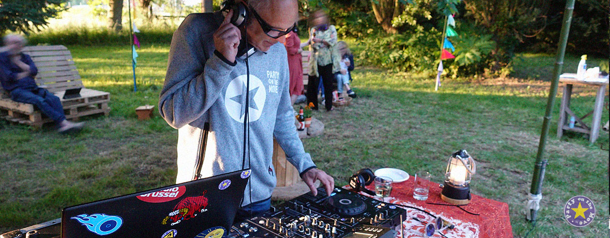 Silent Disco tuinfeest